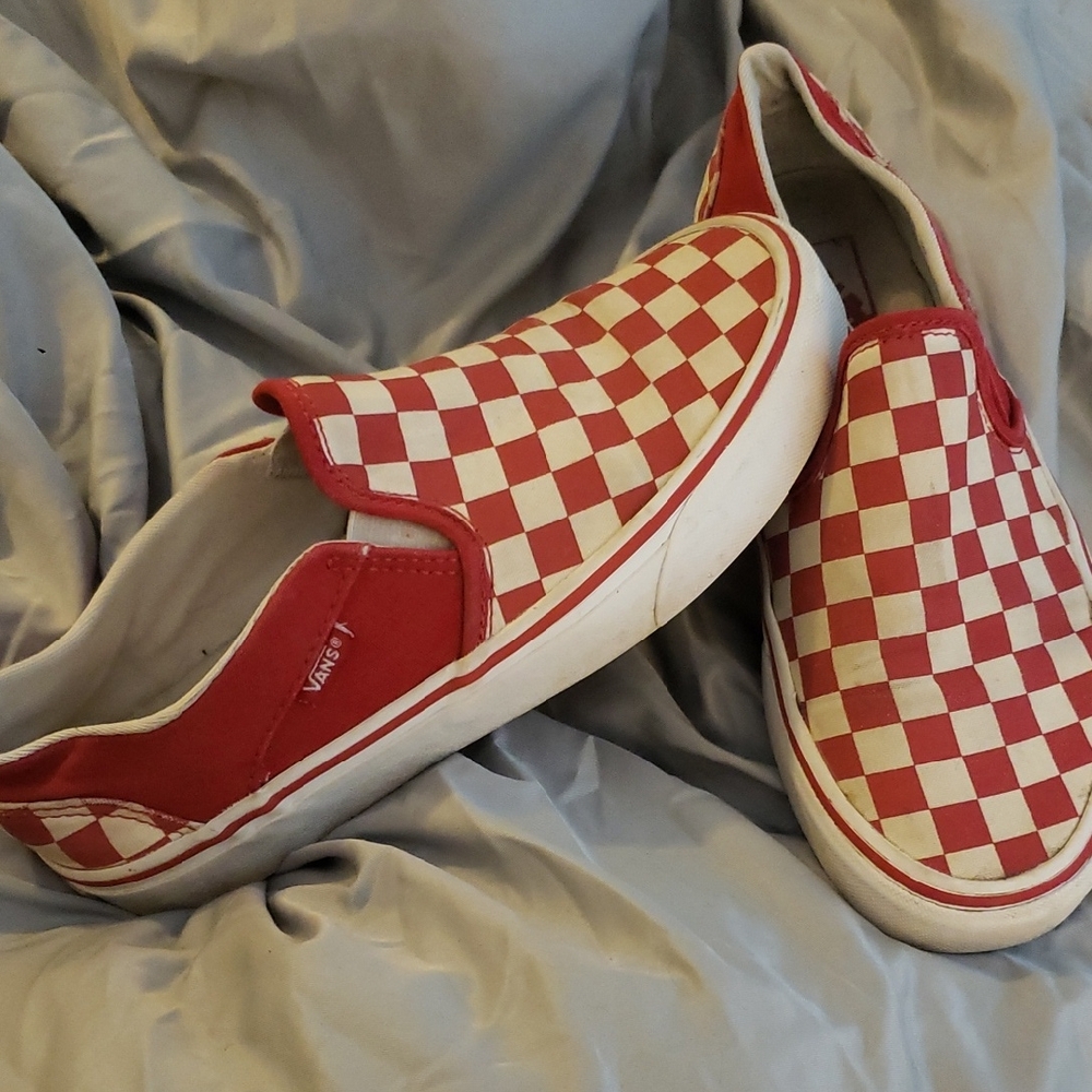 Vans Classic Red And White